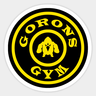 Gorons Gym Sticker